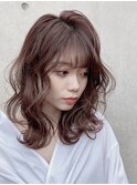 10代20代30代学生社会人イルミナカラー/前髪シースルー3