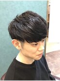 イメチェンパーマ ナチュラル束感マッシュ♪
