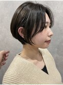 前髪長めの大人ショート☆
