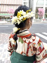 ネオリーブ アンド 渋谷店(Neolive &)&nbsp;【Neolive & 渋谷】卒業式ヘア