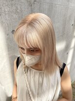 サニー 渋谷(SUNNY) ハイトーン透け感ホワイトブランドk.
