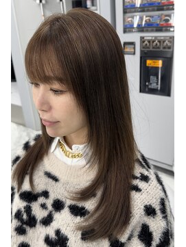 ヴァイス 新宿店(VAICE) 【新宿/レイヤーカット/ハイライト】シースルーバング×レイヤー