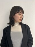 大人かわいいくびれボブフェイスレイヤー