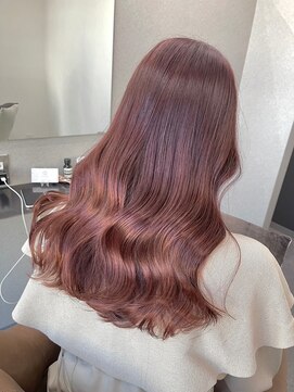 スラッシュ(SLASH) 髪質改善/ピンクブラウン/透明感カラー/ナチュラル/