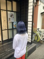 ソワン ドゥ ブレス エルネ 立花店(soin de brace elne)&nbsp;ターコイズブルー/寒色カラー/ハイトーン/ケアブリーチ