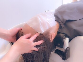 ルビー(Ruby)の写真/【極上のヘッドスパ】美髪は健康な頭皮から◎全メニューに至福の頭浸浴付き！お湯に包まれる最高のひと時を