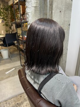 ヘアーラボ ハチ(HAIR LABO HACHI) オリーブブラウン
