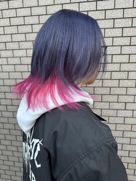 リア(Lia by KENJE) ウルフ&インナーカラー&ダブルカラー♪