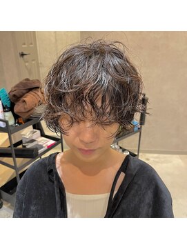 サァ(SAH) シアパーマショート