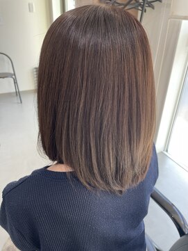 ヘアカラーブレス 山形松見町(Hair color BLESS) 【BLESS】30代/40代オススメ/カーキアッシュ