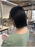 切りっぱなしボブ☆