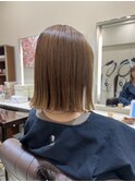 大平彩　タッセルボブ　ぱっつんボブ