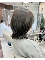 アッシュ 横浜西口店(Ash)&nbsp;外ハネミディアムヘア