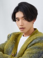 アーサス ヘアー デザイン 国立店(Ursus hair Design by HEADLIGHT) センターパート×ハンサムショート×黒髪