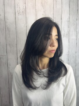 ビューティドレッセヤマノ 池袋パルコ(Beauty Dresse YAMANO) 【レイヤーカット】【黒髪】【韓国風】