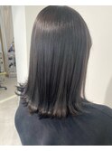 【茶屋町】透け感グレージュ×質感改善トリートメント