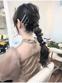 結婚式ヘアセット