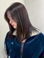 アイティー バイ アルバム 浦和店(IT by ALBUM)&nbsp;ミディアムロング美髪顔周りレイヤーおくれ毛_ba549782