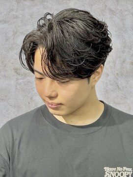 アノ 別府店(Ano.) 大分ニュアンスパーマセンターパートフェザーパーマ毛流れパーマ