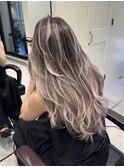 ロングレイヤー×バレイヤージュ