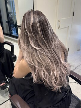 ハーパーズ 渋谷(harpers) ロングレイヤー×バレイヤージュ