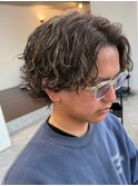 栃木メンズ波巻きスパイラルパーマシャドウパーマツイストパーマ