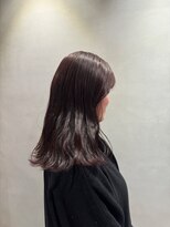 ニコ(NICO)&nbsp;暗めカラー ピンクアッシュ