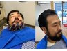 【外国人風★髭にこだわりたい方おすすめ】髭パーマ　￥15400