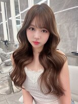 マウル ナゴヤ 名駅(MAEUL NAGOYA)&nbsp;名駅　大人可愛い韓国ヘア　ロング　ヨシンモリ　顔周り