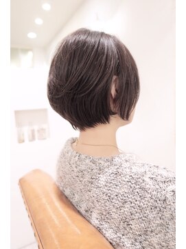 メモリーズ 水天宮前店(Memories) ショートボブ小顔レイヤーハンサムショートひし形40代50代30代