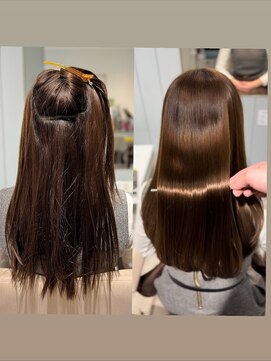 ルシエル(Le ciel) レイヤーカット髪質改善縮毛矯正酸性ストレート