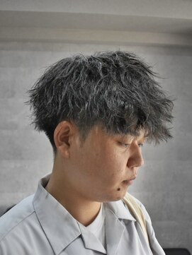 ツーブロショート/メンズカット/メンズ / バーバー/理容室