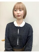 ヨーク(yoke) レイヤーボブ/ブロンド/ベージュ/ハイトーン