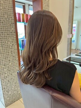 ノット 成田公津の杜(Knot) ダークアッシュ/ミディアムレイヤーカット/成田公津の杜駅