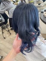 アーチバイケンジ(arch by kenje) ブリーチ1~2回★ネイビーブルー