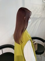  fit stand 千葉/ショートボブ/カット/パーマ/ダブルカラー/トリートメント/縮毛矯正&nbsp;イメチェン/ピンクベージュ/アンブレラカラー[千葉]