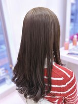 ジル ヘアアンドメイク 恵比寿(JILLE hair&make)&nbsp;ブリーチなしダブルカラー ヘーゼルベージュ シナモンベージュ