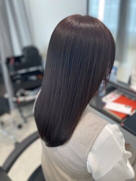 メゾンブラン 川西阪急店(Maison Blanc) 川西髪質改善カラー ~ピンクラベンダー~