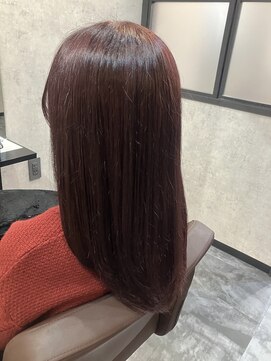 ミム(Mimu) ピンクラベンダー　ブリーチありダブルカラー