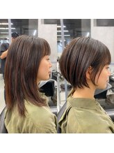 BEFORE→AFTER　【ショート　ボブ　ショートボブ　レイヤーカット】【銀座　銀座一丁目】