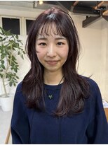 カフネ(cafne)&nbsp;ロングレイヤーカット×暖色カラー