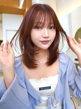 アフロートリノ(AFLOAT Leino) ☆レイヤーカット韓国ヘア小顔前髪顔まわりカット髪質改善銀座☆