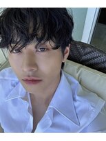 エイバヘア 新大久保(AVAHAIR)&nbsp;[韓国独自]メンズシャドウパーマ＋全体ダウンパーマ
