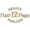 ヘア ジュウニページ(Hair 12 Page)のお店ロゴ