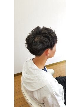 カットインモード(cut in mode) 新大学生オシャレパーマ