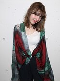 『カット+ファストブリーチ+ホワイトグレージュ』