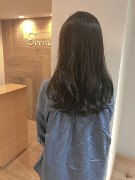 テラス(Terrace) 【Terrace】ロング×バイオレットベージュ