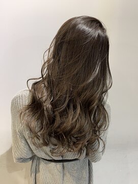 リバレッジ 広尾(Leverage) 大人のラフウェーブグレージュ【広尾/恵比寿】担当:大住