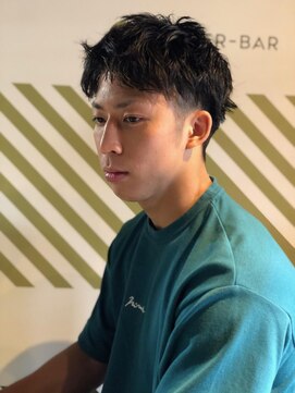 バーバーバー アカバネ(BARBER-BAR AKABANE) ソフトツイストパーマ【BARBER-BAR】