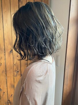 リノ 辻堂(lino) カーキグレージュ/大人かわいい/ボブ[辻堂/辻堂駅]